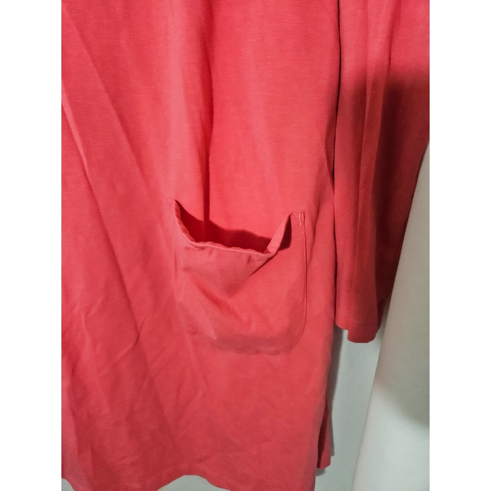 COOLIBAR Catalina Beach Cover Up Dress Hooded UPF 50+ Coral Size XL - Picture 2 of 6